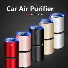 Автомобильный очиститель воздуха для салона ионный освежитель Запах Eliminator воздушный фильтр кислородный бар портативный Ионный очиститель USB Устранение запаха дым