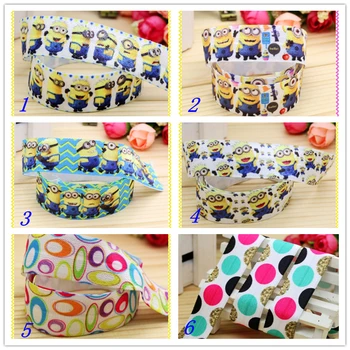 

1'' Free shipping Fold Elastic FOE polka dots circle printed headband headwear diy decoration wholesale OEM 25mm S148