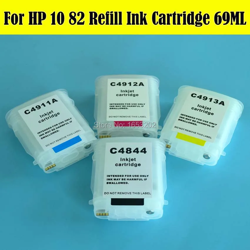 For HP 10 82 Refill Ink Cartridge 1