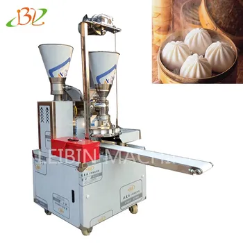 

Automatic double barrel bun maker dough cutting machine round cutting machine