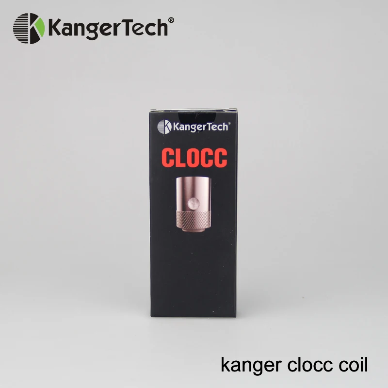 100 шт./лот оригинальная катушка Kangertech CLOCC 0.5ohm SS316L 0.15ohm Ni200 1.0ohm сменная катушка для атомайзера Kanger Cltank