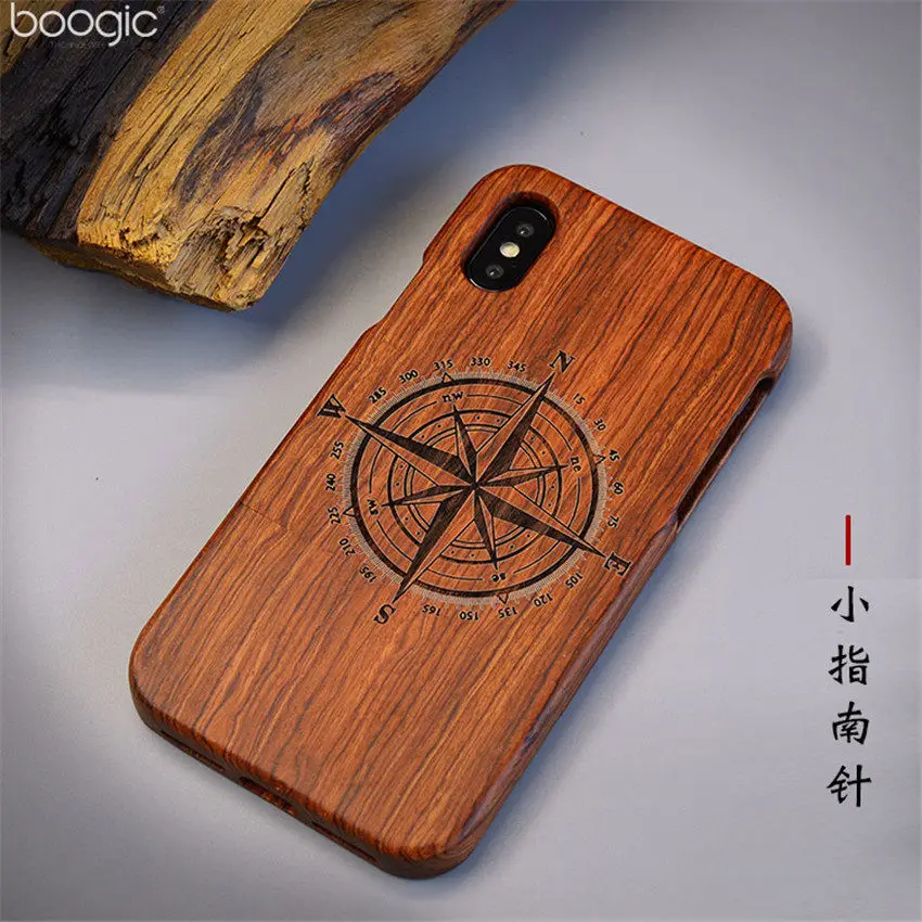 Natural Wood Bamboo Phone Case For iPhone XS Max XR X 8 7 7Plus 6 6 6s plus 5 5s se Cover Wooden Shockproof Protector Coque (16)