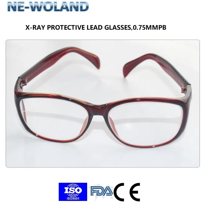 

0.75MMPB Medical X-ray protection lead glasses,passed CE,FDA,ISO9001, apply to Radioactive sites,Oral & dental clinic,hospital.