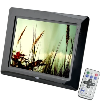 

8 inch TFT Screen LED Backlight HD 800*600 Screen Digital Photo Frame Electronic Album Picture Music MP3 MP4 Porta Retrato Digit