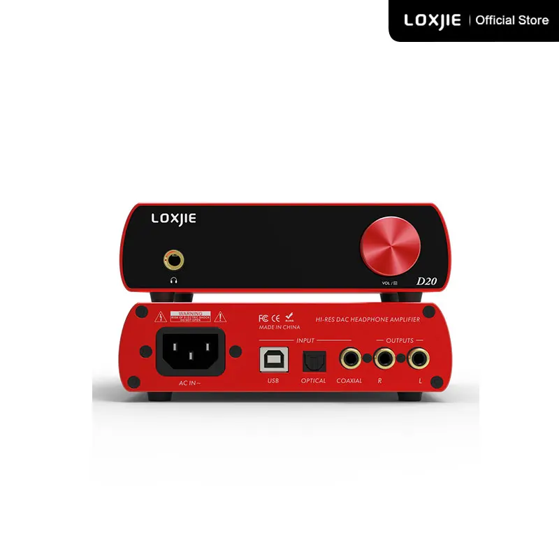 LOXJIE D20 HIFI Digital Audio DAC and Headphone Amplifier Uses DAC Chip AK4497 Support DSD512 PCM 32bit/768kHz LOXJIE D20 HIFI Digital Audio DAC and Headphone Amplifier Uses DAC Chip AK4497 Support DSD512 PCM 32bit/768kHz