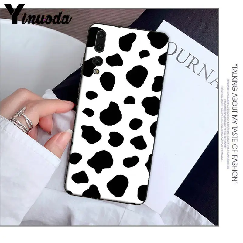 Yinuoda корова шаблон DIY печать рисунок чехол для телефона Huawei P9 P10 Plus Mate9 Mate10 Lite P20 Pro