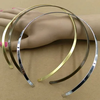 

Open Wire Choker Necklaces Circle Torques with 2 Holes for Women Collar Chokers Metal European Charms Findings Bulk Multi-color