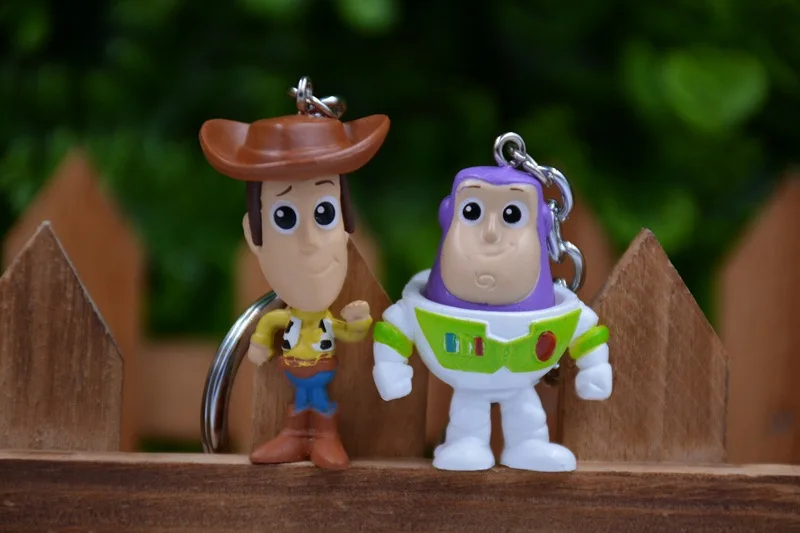 Toy Story 4 Mini Action Figure Toy Story Buzz Lightyear Woody Jessie Hamm Pig Bear Mochila Dinosaur Alien Toy Story Figure