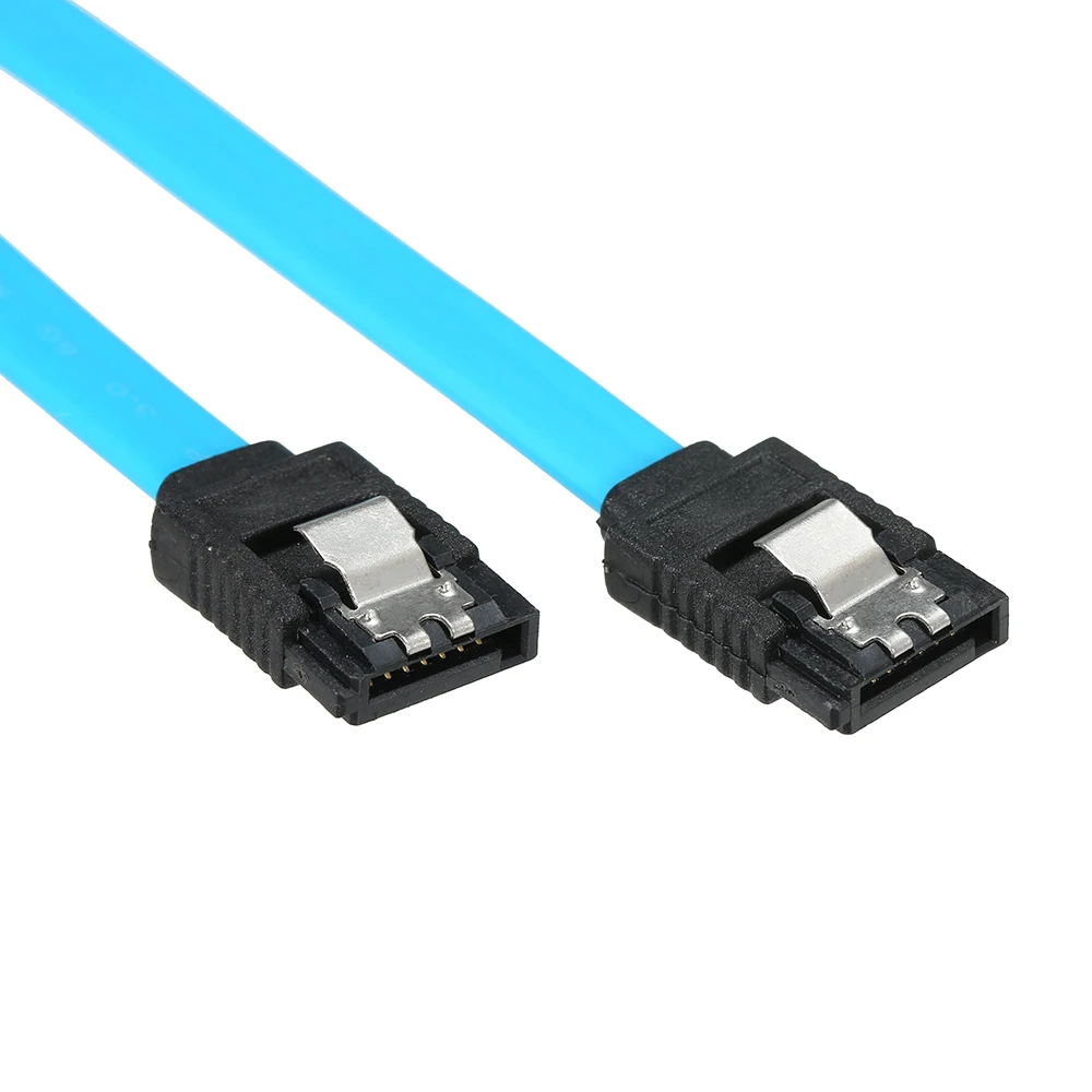 Sata к USB rj45 разъем SATA III кабель с защелкой для HDD SSD 6 Гбит/с синий|Компьютерные кабели