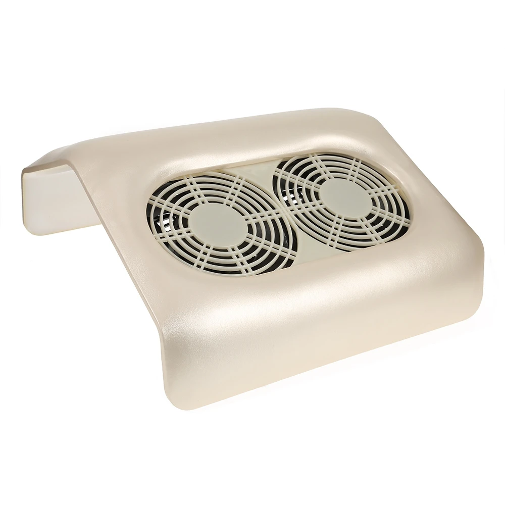 

New 48W Double Strong Fans Nail Dust Suction Collector with Non-woven Dust bag for Manicure Machine Nail Art Equipment EU plug