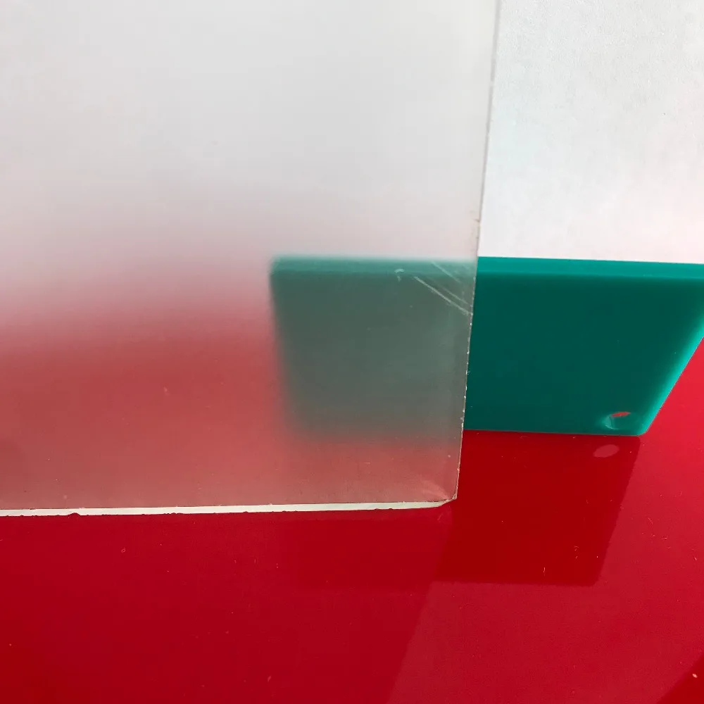 3 мм perspex одиночный матовый кристально чистый прозрачный пластиковый лист матовый оргстекло панель доска