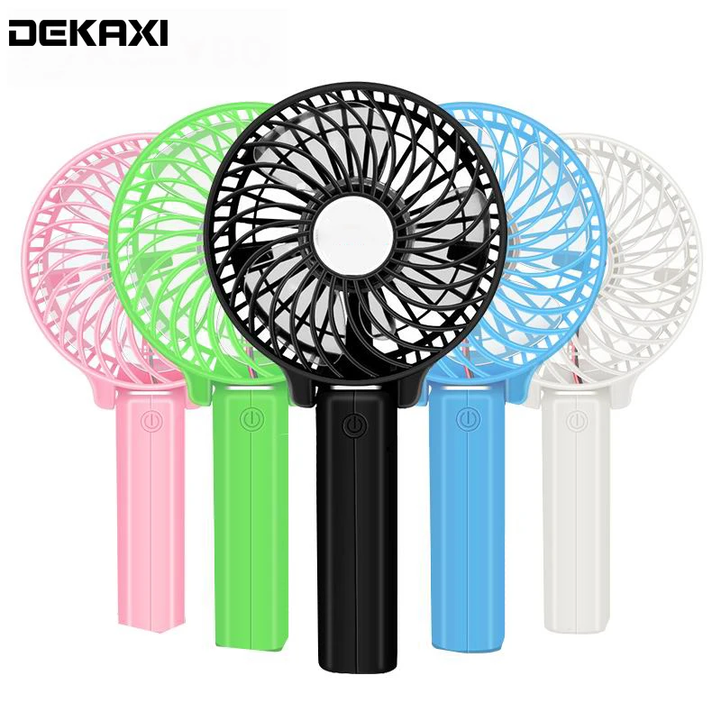 

Hand Fans Electric Personal Fans Foldable Battery Operated Rechargeable Handheld Hand Bar Desktop