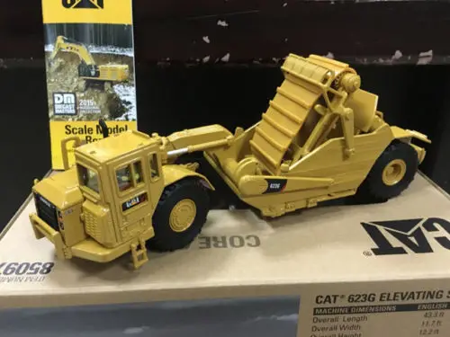 Гусеница Cat 623G грейдер с подъемником 1/50 весы бренд Diecast Masters#85097