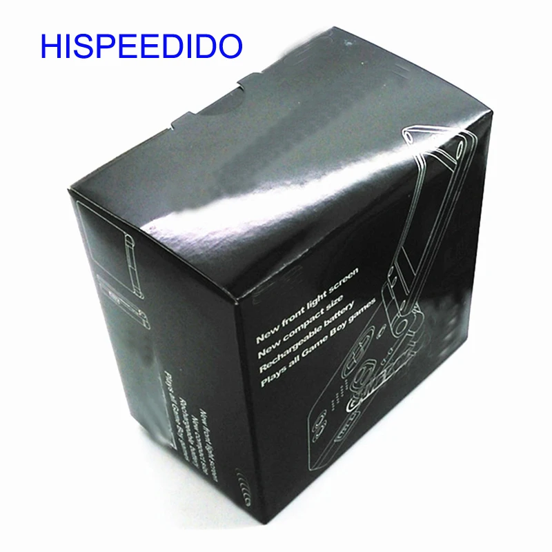 

HISPEEDIDO For GBA SP Game Console New retail Packing Carton Box for Gameboy Advance SP New Package