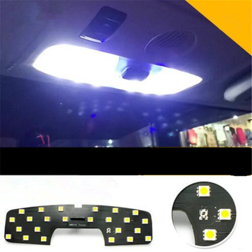 

Car-styling LED reading lamp roof led lamp car interior light modify case for FORD Focus 2 MK2 Fiesta Ecosport 2005-2014