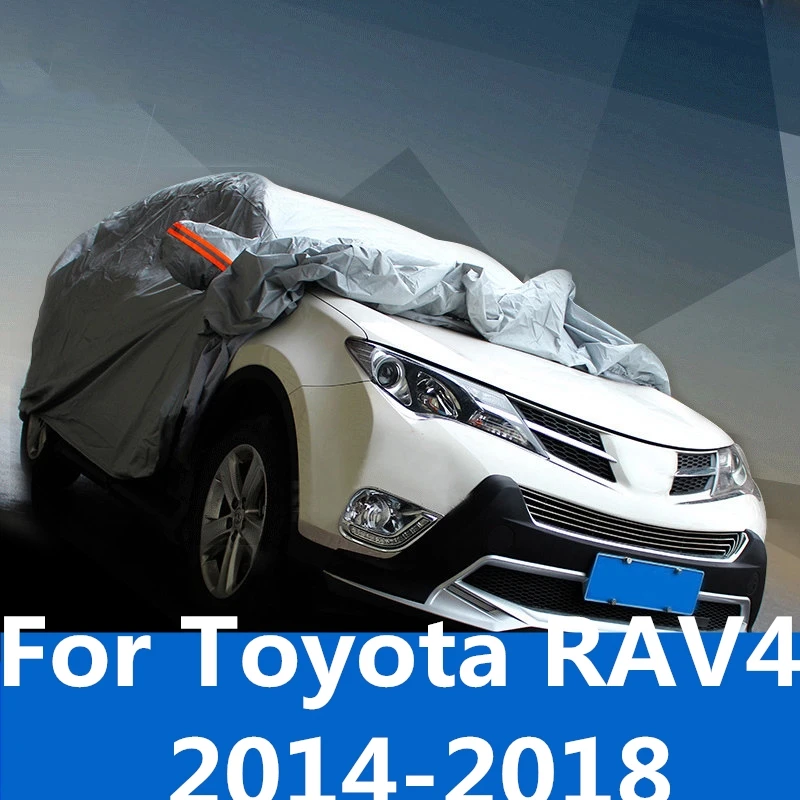 Для Toyota RAV4- уплотненная Автомобильная одежда Пылезащитная от дождя и снега, защита от солнца, декоративные автомобильные аксессуары