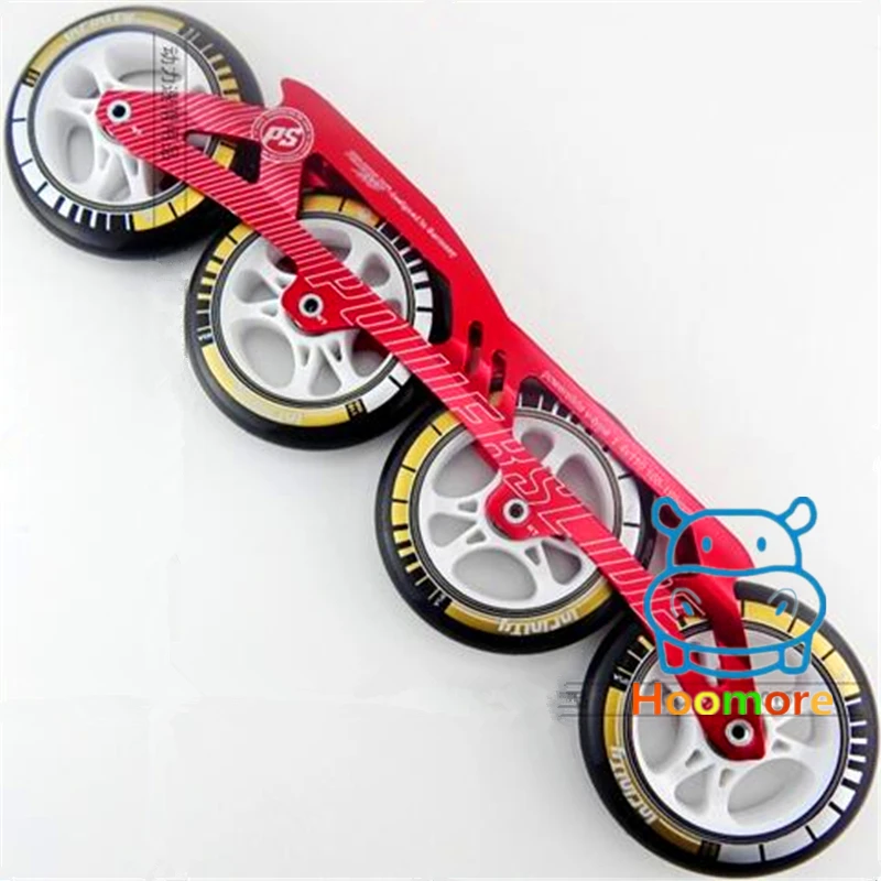 Skating Base Combination 4X90mm 4X100mm 4X110mm Inline Speed Skates 85A Wheels for PS V Frame Skating Shoes