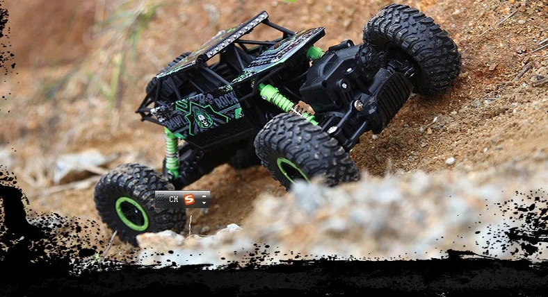 Радиоуправляемый автомобиль 4WD Rock Crawlers 4x4 вождение автомобиля с двойным мотором