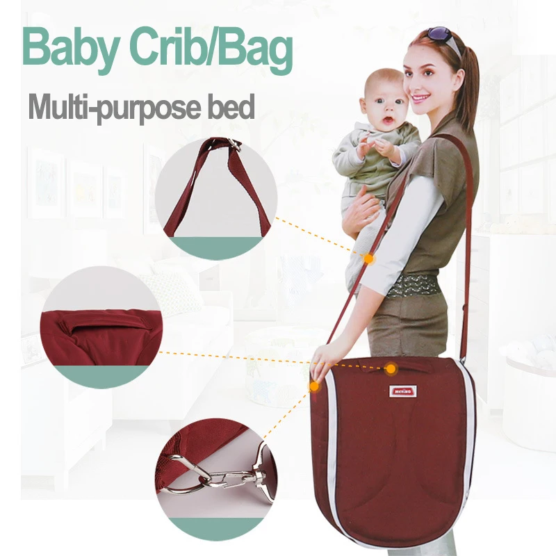 2019 New Baby Travel Portable Crib Baby Nest Child Supplies Newborn Multi-function Folding Bed Folding Chair Portable Bed