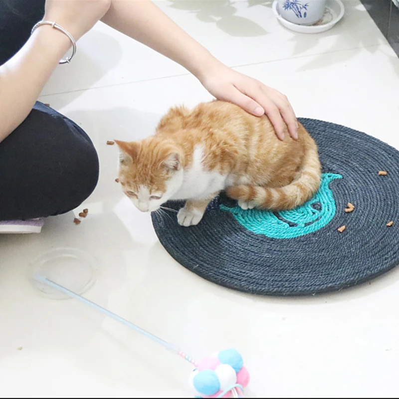 

1Pcs Dietamer 39cm Pet Cat Kitten Pad Scratching Post Toy Board Grinding Claws Cat Scratcher Toys Sisa Pet Training Cat toys