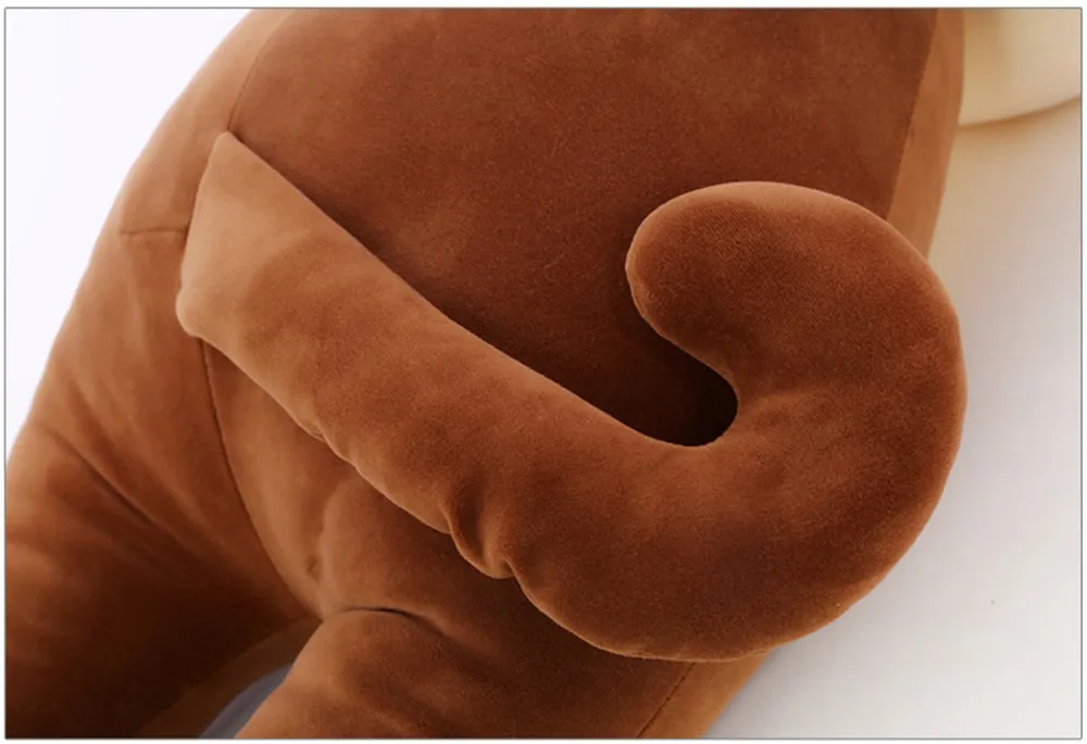 Fancytrader Super Soft Anime Monkey Plush Pillow Doll Cute Stuffed Cartoon Animals Monkey Toys for Kids Gifts 2 Sizes 2 Colors8