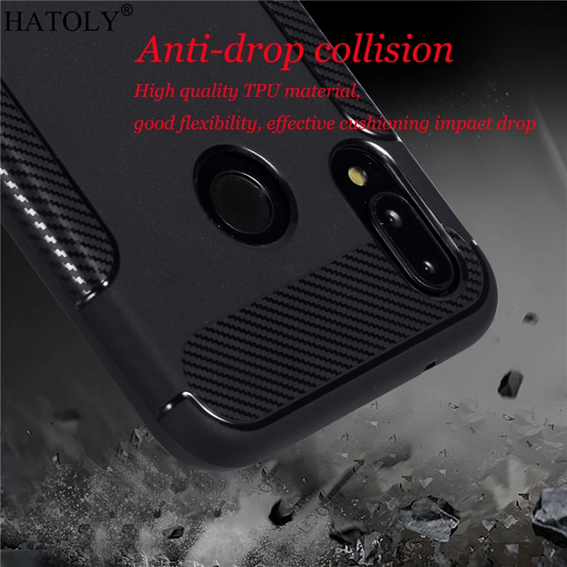 

Huawei P20 Lite Case Cover For Huawei P20 Lite Rubber Silicone Armor Shell Protector Shockproof Soft Case For Huawei P20 Lite
