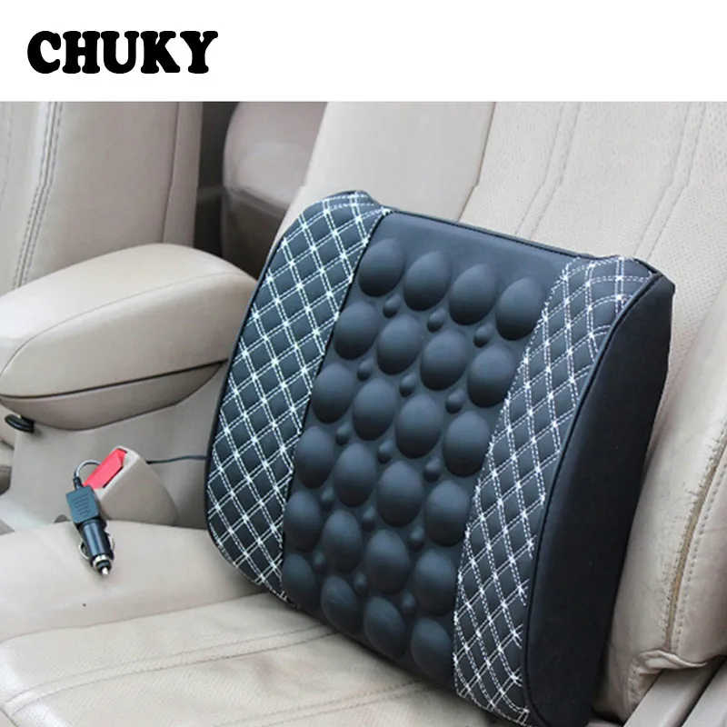 12V massage lumbar car seat cushion for Suzuki SX4 Mazda 3 6 CX 5
