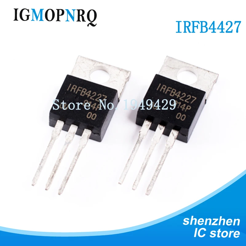 10 шт. IRFB4227PBF IRFB4227 TO 220 MOSFET MOSFT 200V 65A 26mOhm 70nC Qg Новинка| |