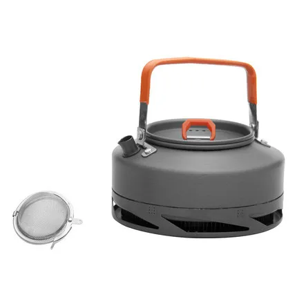 Venta caliente 0.8L olla fuego Arce FMC-XT1 ultraligero 242g camping hervidor de aluminio Intercambiador de Calor hervir agua/hacer café /té cocinero