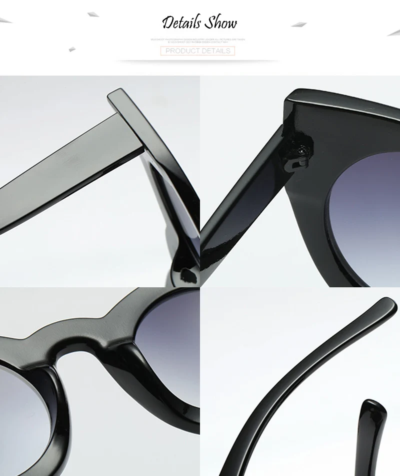 SHAUNA, 9 цветов, классические женские солнцезащитные очки Cateye, модные женские солнцезащитные очки с двойной оправой, градиентные/прозрачные линзы