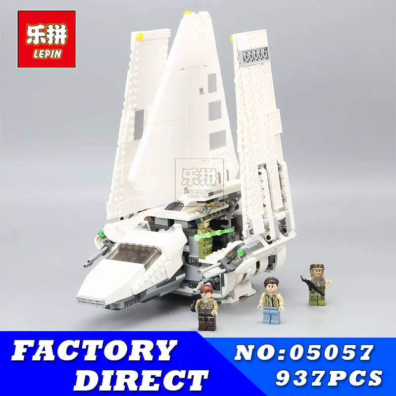

LEPIN 05057 937Pcs Star MOC Series war Imperial Shuttle Tydirium Building Blocks Bricks Assembled Children Toys Compatible 75094