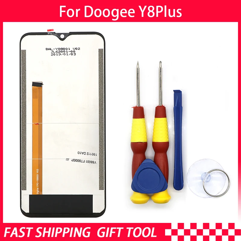 Новый Оригинальный сенсорный ЖК дисплей экран для DOOGEE Y8 plus запасные части +