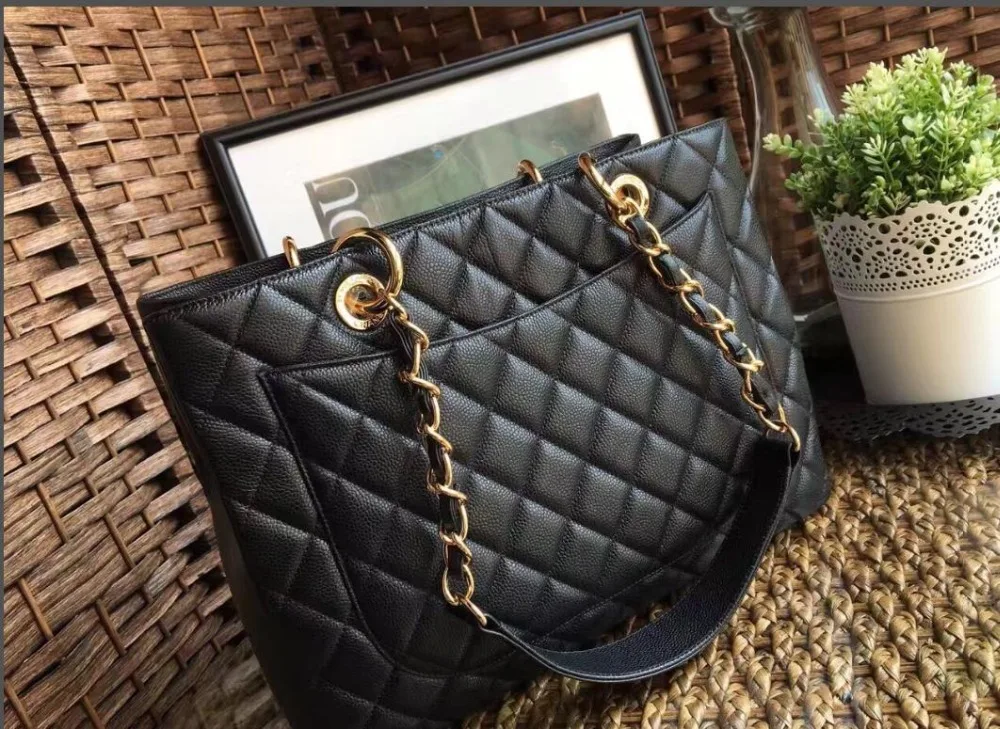 Ems À Célèbre Gratuite Caviar Sacs Luxe Fourre En De 33 Designer Main Marque tout Tps Véritable Sac Cuir Femmes Livraison Cm qqRU8O