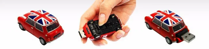 Amthin Творческий U диск 2 ГБ 4 ГБ 8 GB 16 ГБ 32 ГБ USB Mini Cooper C U TE mini car карту флэш-памяти с интерфейсом USB