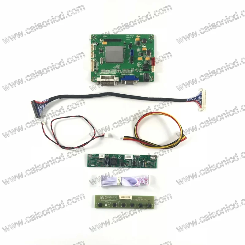 Плата контроллера ЖК дисплея TP2271 с поддержкой DVI VGA для панели 19 дюймов 1440X900 M190PTN01.0