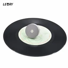 LEORY 7 дюймов LP Виниловые проигрыватели диск стабилизатор запись вес/зажим проигрыватель Запись адаптер 51 г 45 скорость