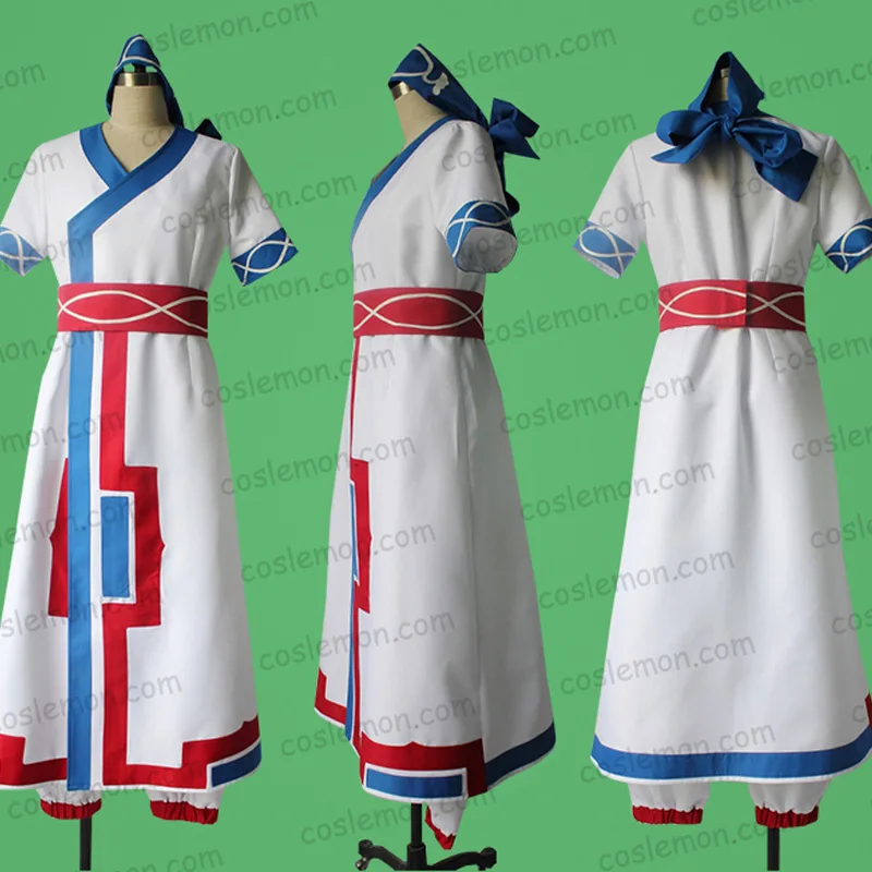 SAMURAI SPIRITS Rimururu Cosplay Costume Halloween Uniform Outfit Shirt
