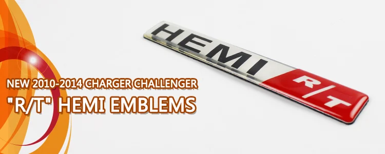 Автомобиль авто эмблема значок стикеры HEMI RT R/T для Fender сзади багажника|emblem badge|auto