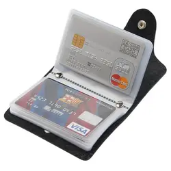 Для женщин бумажник кожаный обложка для паспорта и кошелька женский держатель для карт Бизнес кредитная и визитная карточка случае