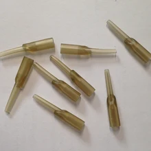 50 шт Wise снасти Запуск бусин/резиновые рукава для снасти для рыбалки на карпа-конец снасти диапазон