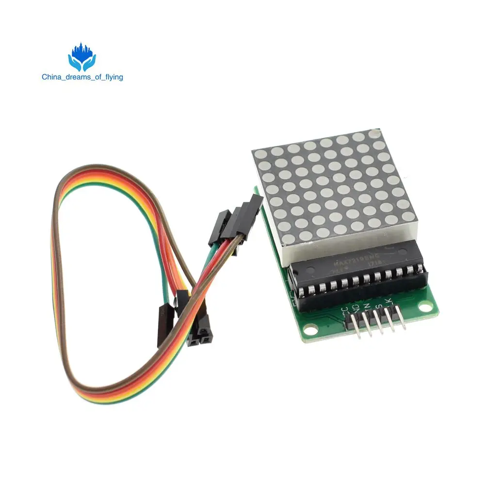 Матричный Дисплей Модуль MAX7219 с одним чипом модуль управления DIY Набор для arduino|diy