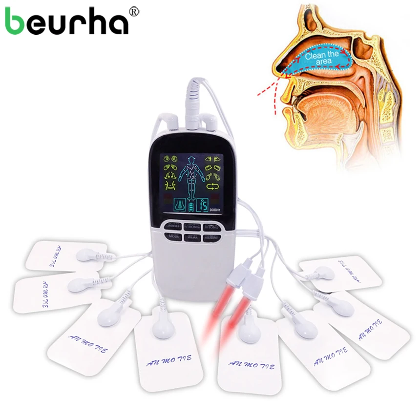 

Multi-Functional Dual-Output Muscle Stimulator Tens Acupuncture Physiotherapy Massage Machine EMS/Abs Massager Health Fat Burner