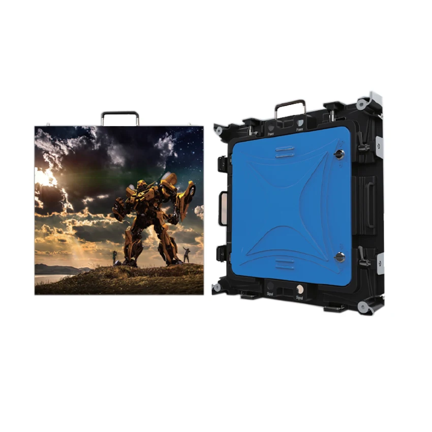 

P5 led moving sign for shop led small price display/small led screen 640x640 die casting aluminum cabinet led panels for outdoor