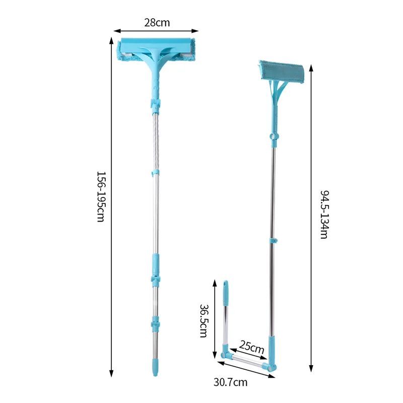 ORZ щетка для очистки окон, очиститель стекол, бытовые чистящие инструменты, стеклоочиститель, выдвижная Пазовая щетка для мытья автомобилей