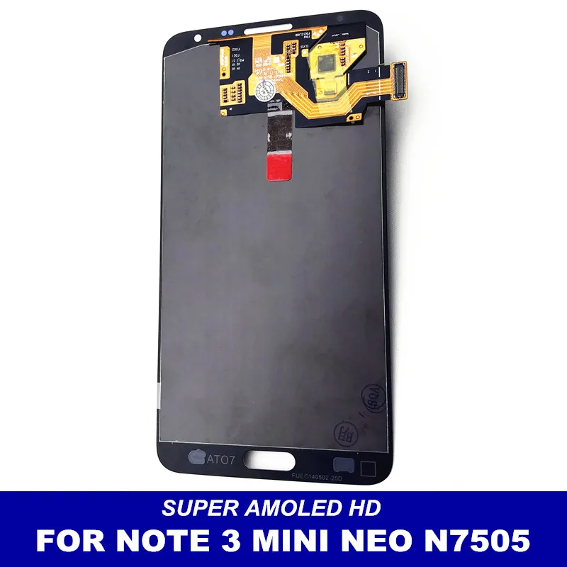 AMOLED ЖК-дисплей для Samsung Galaxy Note3 Neo Mini Lite N750 N7502 ЖК-экран Note 3 N7505 сенсорный дигитайзер