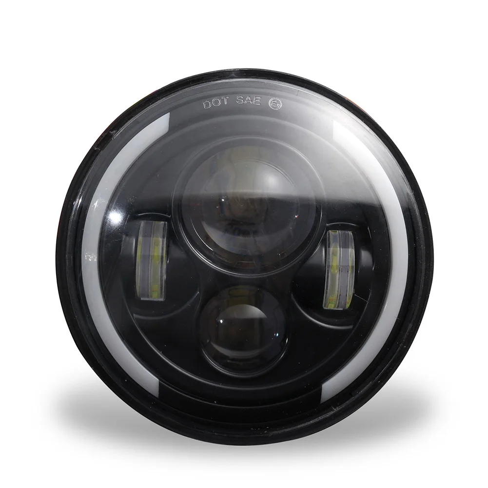 

2PCS Work Lamp High Brightness Headlight Car Driving Light Spot Beam Off Road Battery Operated Led Night Riding Round 7inch