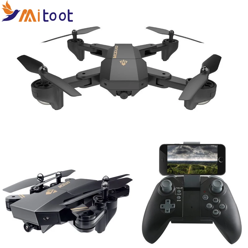 XS809HW XS809W Wifi FPV Дрон складной селфи с 0.3MP 2MP HD камера высота удерживающий