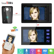 Yobang безопасности Wi-Fi беспроводной цветной сенсорный видео-телефон двери дверной звонок камера Система Android IOS приложение домофон система
