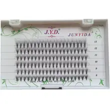 Высокое качество 20 d/Конт черный 8 мм до 13 мм Смешанные 0.07 3D норки наращивание ресниц искусственных ресниц поддельные Накладные ресницы глаз Lash