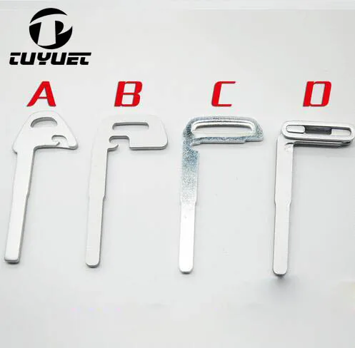 

5PCS/Lot Smart Emergency Key Blade for Volvo XC60.S80.S60.S40 Smart key shell Replacement Key Blade